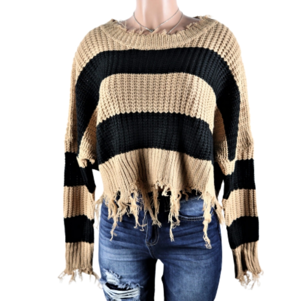 Distressing Me Out Sweater - Picture 4 of 4